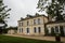 Chateau Cheval Blanc mansion garden,saint emilion, right bank,Bordeaux, France