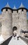 Chateau Comtal Carcassonne Medieval City France