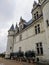 Chateau de Ambroise sur Loire. Royal Castle of Amboise in Loire Valley, France