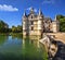 The chateau de Azay-le-Rideau, France.
