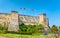 The Chateau de Caen, a castle in Normandy, France