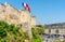 The Chateau de Caen, a castle in Normandy, France