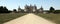 Chateau de Chambord, view from the south-east, approach to the main gate, Loir-et-Cher, France