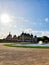 Chateau de Chantilly, important historical monument in the north of Paris, France