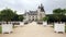 The Chateau de Chenonceau, approach to the main entrance from the forecourt side, France