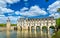 Chateau de Chenonceau on the Cher River - France