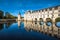 Chateau de Chenonceau on the Cher River, Loire Valley, France