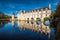 Chateau de Chenonceau on the Cher River, Loire Valley, France