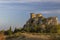 Chateau de lÂ´Hers ruins near Chateauneuf-du-Pape, Provence, France