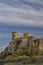 Chateau de lÂ´Hers ruins near Chateauneuf-du-Pape, Provence, France