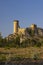 Chateau de lÂ´Hers ruins near Chateauneuf-du-Pape, Provence, France