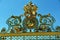 Chateau de Versailles, Front Gate, Golden Emblem o