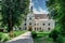 Chateau Doudleby nad Orlici,Czech Republic.Renaissance castle with graffito facade surrounded by English park.It was used as