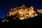 Chateau Les Baux at night