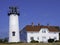 Chatham Light Lighthouse on Cape Cod Island in Massachusetts