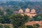 Chatris or Cenotaphs in Orchha, India