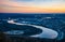 Chattanooga Tennessee Skyline and Tennessee River