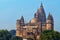 Chaturbhuj Temple at morning. Orchha.