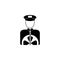 Chauffeur`s avatar icon.Element of popular avatars icon. Premium quality graphic design. Signs, symbols collection icon for websi