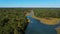 Chauncey Creek aerial view, Kittery ME, USA