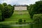 Chaussy, Villarceaux, France - june 20 2020 : historical castle park