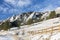 Chautauqua Park Fence and Powder Covered Flatirons