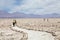 Chaxa Lagoon in the Salar de Atacama, Chile