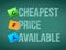 cheapest price available post memo chalkboard sign
