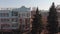 Cheboksary, Chuvashia, Russia - september, 2018: City panoramic landscape. Moscow district of city. Residential houses