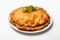 Cheburek Isolated, Homemade Fried Meat Pie, Stuffed Tatar Chiburekki, Traditional Empanada