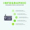 Check, Account, Bank, Banking, Finance, Financial, Payment Solid Icon Infographics 5 Steps Presentation Background