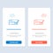 Check, Bank, Bank Check, Business, Finance, Money  Blue and Red Download and Buy Now web Widget Card Template