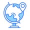 Check this beautifully designed vector of geolocation, premium icon