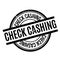 Check Cashing rubber stamp