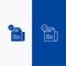 Check, Checklist, Feature, Featured, Features,  Line and Glyph Solid icon Blue banner Line and Glyph Solid icon Blue banner