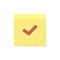 Check comment mark message note task icon