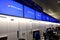 The check in counter of British airways in gatwick airport,London