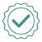 Check Mark Icon Vector, Checkmark Icon, Approved Symbol, Confirmation Sign, Design Elements, Checklist, Positive Thinking Sign,