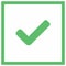 Check marks, Tick marks, Accepted, Approved, Yes, Correct, Ok, Right Choices, Task Completion, Voting. - vector mark symbols in