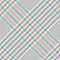 Check pattern seamless glen in grey, turquoise blue green, pink, beige. Tartan plaid tweed vector for spring summer jacket, coat.