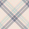 Check pattern vector in grey, soft pink, blue. Seamless light herringbone textured cashmere wool tartan plaid graphic for spring.