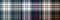 Check plaid pattern set in navy blue, red, gold, black, orange, beige. Seamless classic herringbone tartan check for flannel shirt