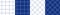 Check plaid pattern tattersall in royal blue and white. Seamless windowpane tartan illustration set for spring summer autumn.