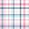 Check seamless pattern. Checks plaid softness color. Repeating tartan design. Repeated scottish flannel. Madras fabric prints