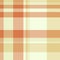 Check textile vector of tartan texture seamless with a background fabric plaid pattern