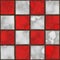 Checkboard tiles