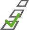 Checkbox vector icon