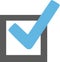 Checkbox vector icon