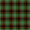 Checked diamond tartan scotch kilt fabric seamless pattern texture background - color dark green, red and white