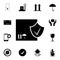 checked transport box icon. Detailed set of logistic icons. Premium quality graphic design icon. One of the collection icons for w